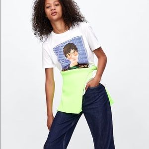 Zara Gaphic T- Shirt🔥